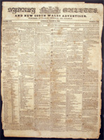 Sydney Gazette and New South Wales Advertiser, March 31st 1827